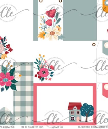 IL NEGOZIO DELLA MAMMA DI CLE - LE CARTE DELLA CLE - MY 12 TALES OF 2024 - LUGLIO NUM. 466