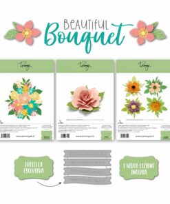 TOMMY ART  - Bundle Beautiful bouquet + 1 lezione in video conferenza + 1 fustella esclusiva