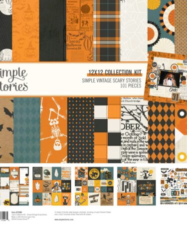 SIMPLE STORIES - Collezione SIMPLE VINTAGE SCARY STORIES -  Collection Kit