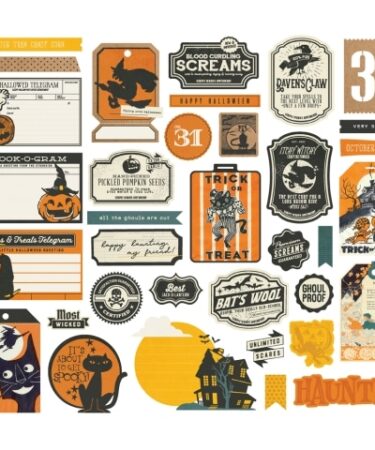 Alternative view of SIMPLE STORIES - Collezione SIMPLE VINTAGE SCARY STORIES - Journal Bits & Pieces