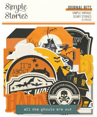 SIMPLE STORIES - Collezione SIMPLE VINTAGE SCARY STORIES - Journal Bits & Pieces