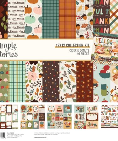SIMPLE STORIES - Collezione  CIDER AND DONUTS - COLLECTION KIT