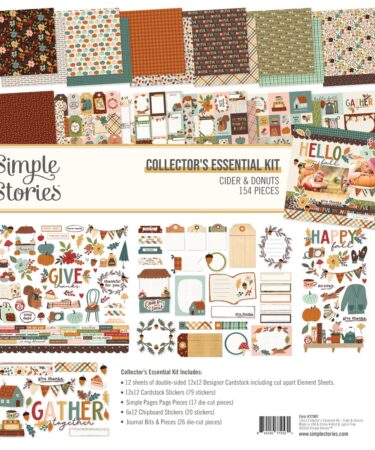 SIMPLE STORIES - Collezione  CIDER AND DONUTS - COLLECTOR'S ESSENTIAL KIT