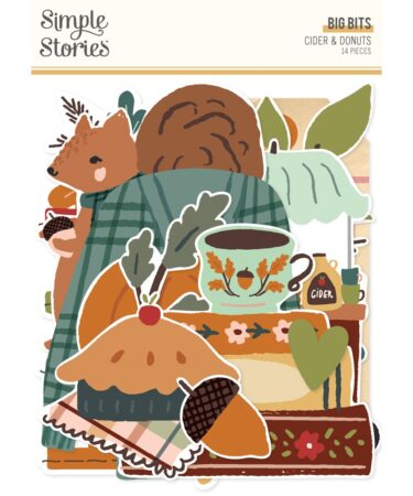 SIMPLE STORIES - Collezione  CIDER AND DONUTS - BIG BITS & PIECES