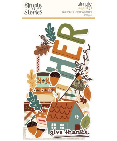 SIMPLE STORIES - Collezione  CIDER AND DONUTS - SIMPLE PAGES PAGE PIECES