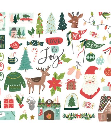 Alternative view of SIMPLE STORIES - Collezione  SANTAS VILLAGE -Bits & Pieces