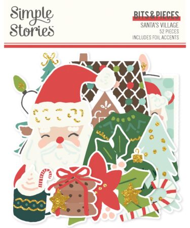 SIMPLE STORIES - Collezione  SANTAS VILLAGE -Bits & Pieces