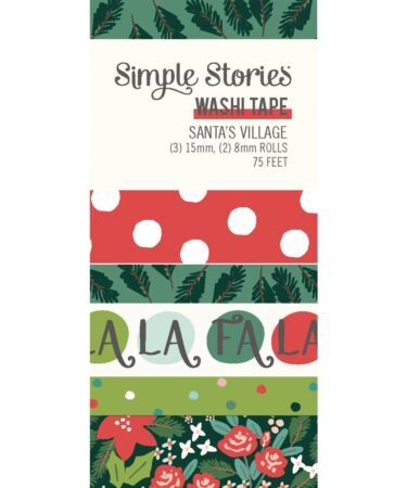 SIMPLE STORIES - Collezione  SANTAS VILLAGE -Washi Tape