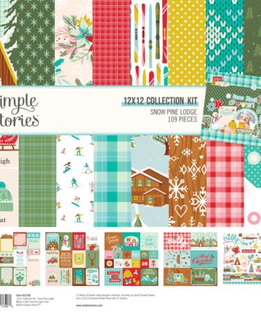 SIMPLE STORIES - Collezione SNOW PINE LODGE- Collection Kit