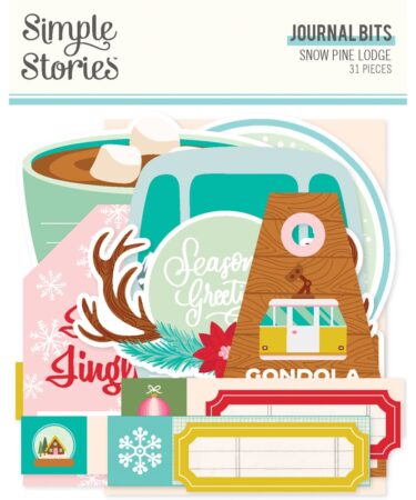 SIMPLE STORIES - Collezione SNOW PINE LODGE -  Journal Bits & Pieces