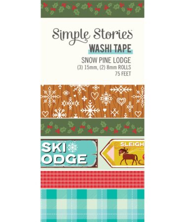 SIMPLE STORIES - Collezione SNOW PINE LODGE - Washi Tape