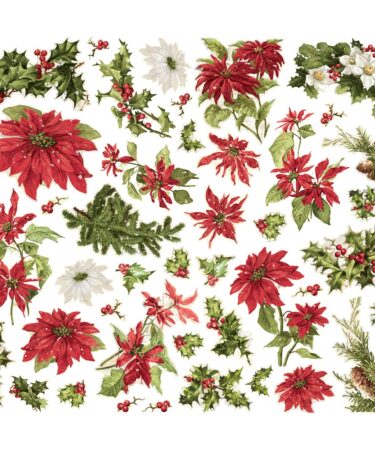 Alternative view of SIMPLE STORIES - Collezione SIMPLE VINTAGE YULETIDE - Floral Bits & Pieces