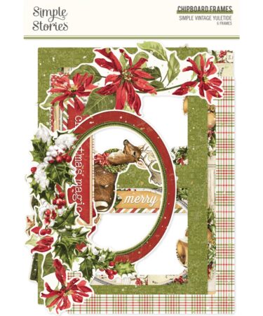 SIMPLE STORIES - Collezione SIMPLE VINTAGE YULETIDE - Chipboard Frames