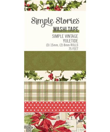 SIMPLE STORIES - Collezione SIMPLE VINTAGE YULETIDE - Washi Tape