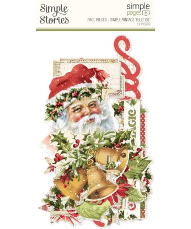 SIMPLE STORIES - Collezione SIMPLE VINTAGE YULETIDE - Simple Pages Page Pieces