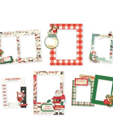 Alternative view of SIMPLE STORIES - Collezione  SIMPLE VINTAGE HOLLY JOLLY - Chipboard Frames