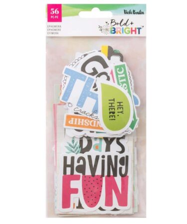 Vicki Boutin COLLEZIONE  Bold And Bright EphemeraJournaling