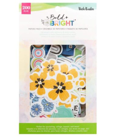 Vicki Boutin Bold And Bright Paperie Pack200 Pieces