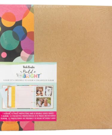 Vicki Boutin Bold And Bright Album Kit 6"X8"21 Pieces