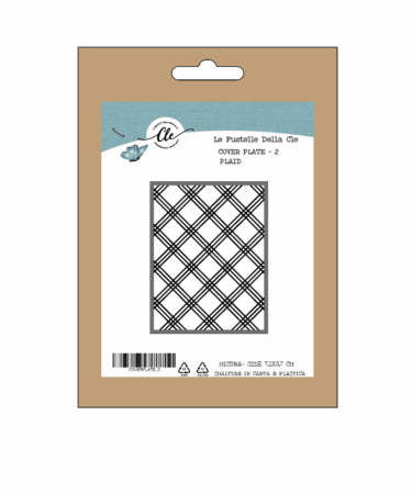 IL NEGOZIO DELLA MAMMA DI CLE- LE FUSTELLE DELLA CLE - COVER PLATE 3 PLAID