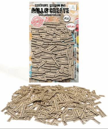 AALL & CREATE - #56 - A6 Ephemera Die-Cuts - Mindful Moments