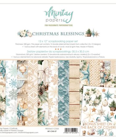 MINTAY - COLLEZIONE CHRISTMAS BLESSINGS - 30x30 cm (12"x12")