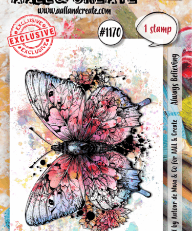 AALL & CREATE - #1170 - A7 STAMP SET - ALWAYS BELIEVING