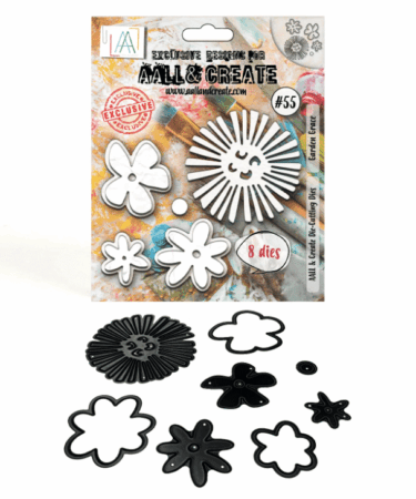 AALL & CREATE - #55 - 9x11cm Die-Cutting Die Set - Garden Grace