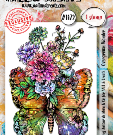 AALL & CREATE - #1172 - A7 Stamp Set - Overgrown Wonder