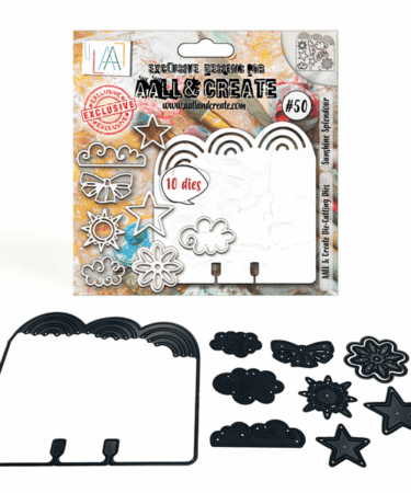 AALL & CREATE - #50 - 14x14cm Die-Cutting Die Set - Sunshine Splendour
