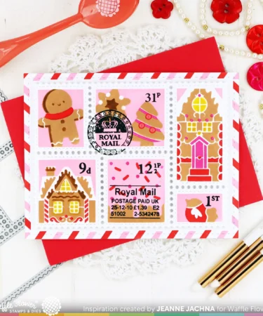Alternative view of WAFFLE FLOWER - Royal Mail Stamp Set
