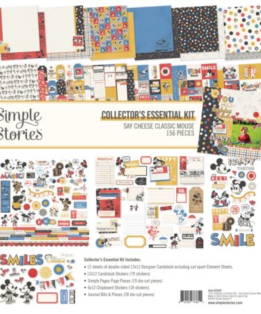 SIMPLE STORIES - COLLEZIONE Say Cheese Classic Mouse - Collector's Essential Kit