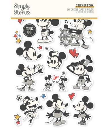 SIMPLE STORIES - COLLEZIONE Say Cheese Classic Mouse - Sticker Book