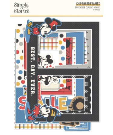 SIMPLE STORIES - COLLEZIONE Say Cheese Classic Mouse - Chipboard Frames