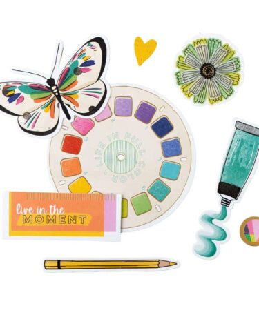 Alternative view of Vicki Boutin Mixed Media Ephemera Cardstock Die-Cuts - ARTIST