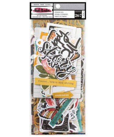 Vicki Boutin Mixed Media Ephemera Cardstock Die-Cuts -OLD SOUL