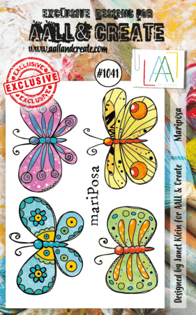 AALL & CREATE - Stamp Set Stamp  A7 Mariposa