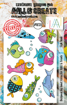 AALL & CREATE - Stamp Set A6 Fish Tank