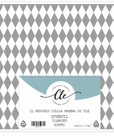 IL NEGOZIO DELLA MAMMA DI CLE- GLI STENCIL DELLA CLE - ROMBI