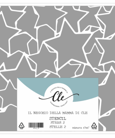 IL NEGOZIO DELLA MAMMA DI CLE- GLI STENCIL DELLA CLE - STELLE 2