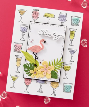 Alternative view of SPELLBINDERS - Tropical Flair Etched Dies