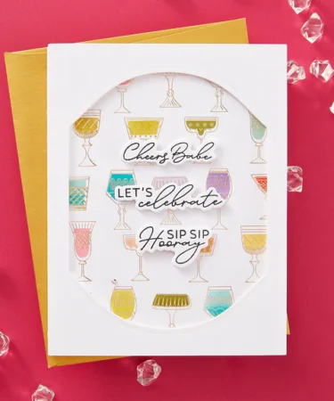 Alternative view of SPELLBINDERS - Classy Glasses Press Plate