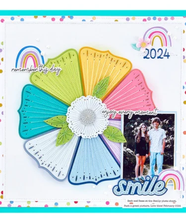 Alternative view of SPELLBINDERS - Stitched Petal Bloom Etched Dies