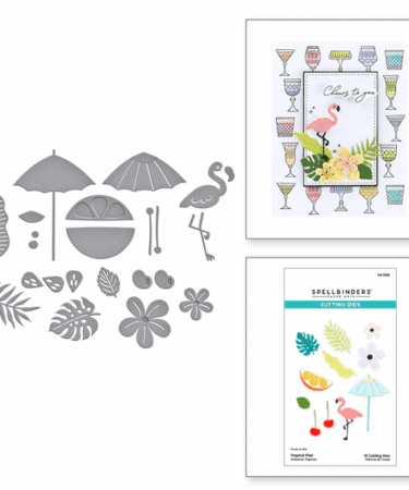 SPELLBINDERS - Tropical Flair Etched Dies
