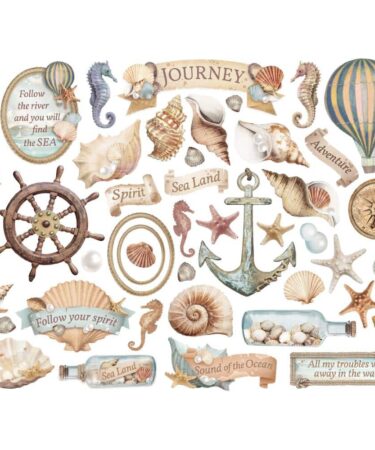 Alternative view of Stamperia  - Collezione Sea Land - Die cuts