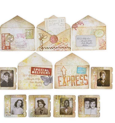 Alternative view of Thinlits Die by Tim Holtz Specimen (54pcs)