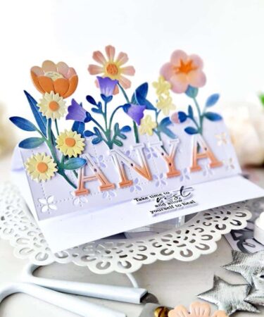 Alternative view of Pinkfresh Studio Die Set - Julieta Alpha