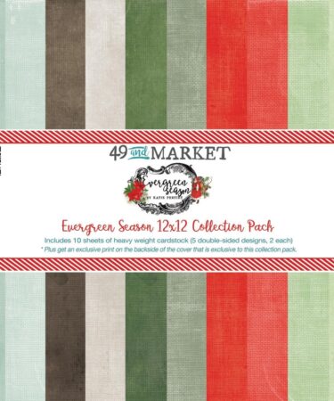 49 and Market - Collezione Evergreen Season - Collection Pack 12"X12"- Foundations