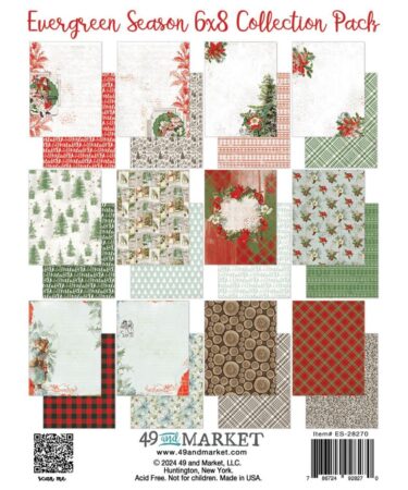 Alternative view of 49 and Market - Collezione Evergreen Season -  Collection Pack 6"X8"
