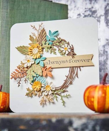 Alternative view of Sizzix Thinlits Dies By Tim Holtz 14/Pkg - Vault Foliage Wreath